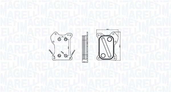 Oil Cooler, engine oil